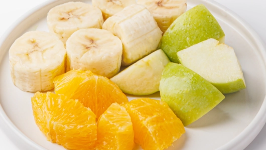 Фруктовый микс (банан, яблоко, апельсин), 160 г