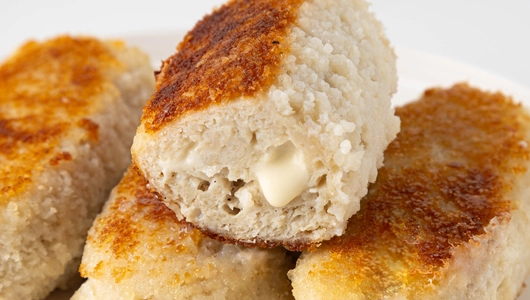 Котлеты из&nbsp;мяса цыплёнка-бройлера и&nbsp;индейки с&nbsp;моцареллой