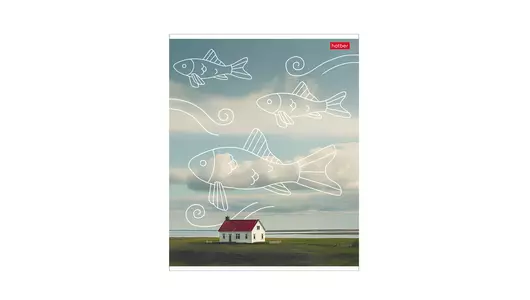 Тетрадь общая Hatber Во сне и наяву A5 48 л в клетку на скрепке пластиковая обложка (ассорти) Тетрадь общая Hatber Во сне и наяву A5 48 л в клетку на скрепке пластиковая обложка (ассорти)