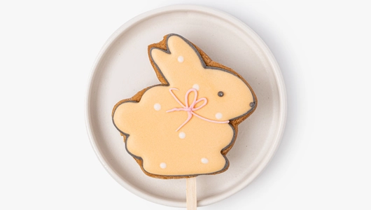 Пряник имбирный "Светлая Пасха" на&nbsp;палочке, 1 шт.