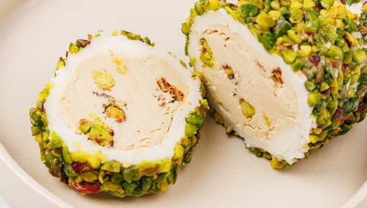 Рахат-лукум "Фисташковый рулет" Рахат-лукум "Фисташковый рулет"