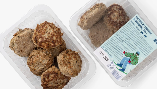 Котлеты из свинины и говядины, 300 г