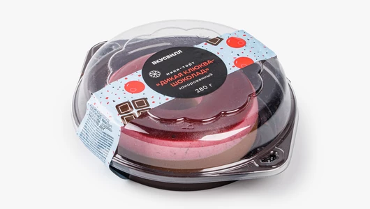 Торт-мини "Дикая клюква-шоколад" зам.