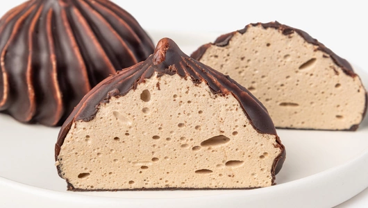 Зефир "Шоколадный" в&nbsp;темной глазури (веган)