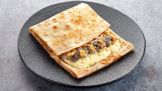 Блинчик Грибы с картошкой