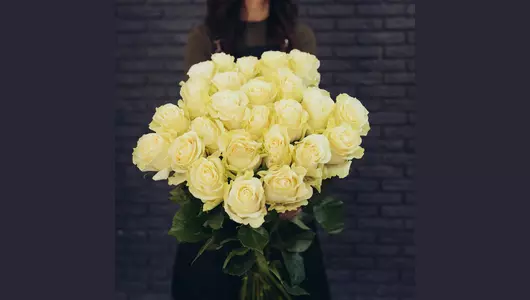 Роза мондиаль, королева роз 5шт. (70см)