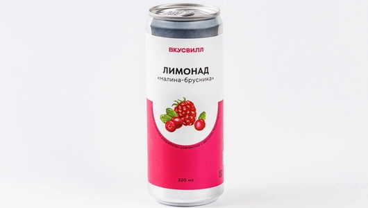 Лимонад "Малина-брусника", 320 мл