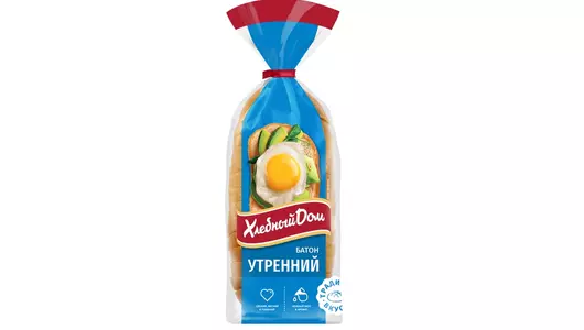 Батон Хлебный Дом Утренний нарезанный 400&nbsp;г