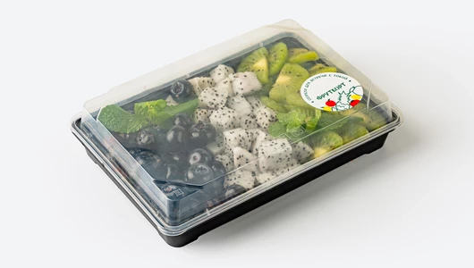 Фруктовый микс (киви, питахайя, голубика)