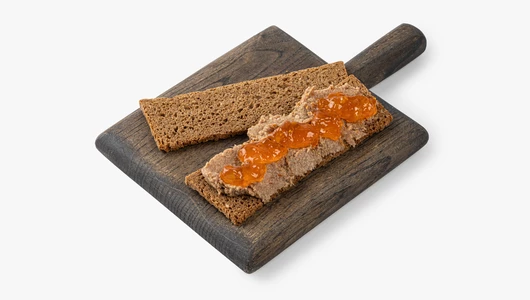 Паштет куриный с апельсиновым джемом
