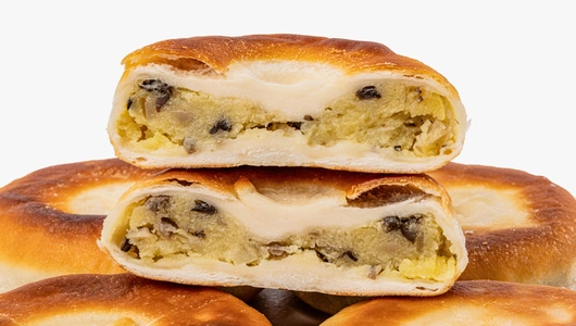 Беляши с&nbsp;картофелем и&nbsp;грибами, зам.