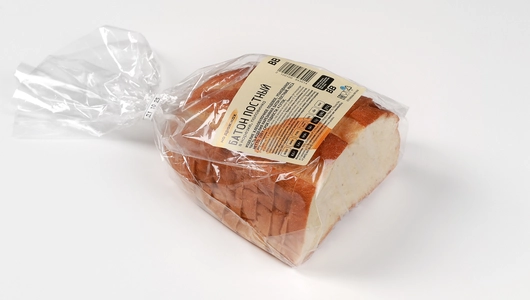 Батон постный в нарезке, половинка