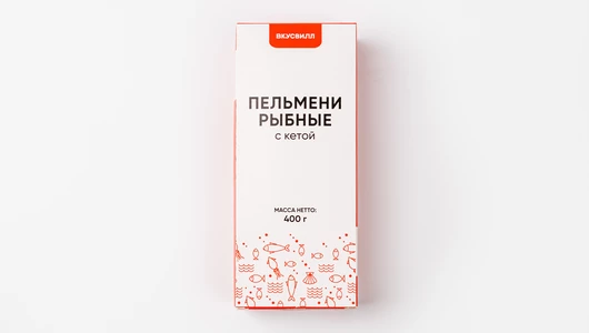 Пельмени рыбные с кетой