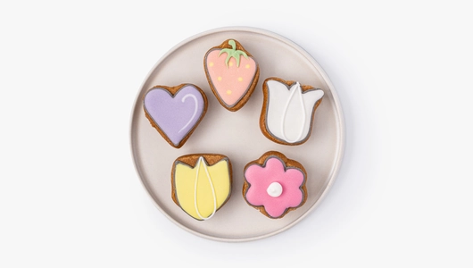 Пряники-мини имбирные "Любимым дамам" (1 уп.)