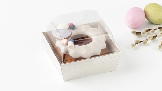 Кекс творожный "Бундт с&nbsp;клубникой"