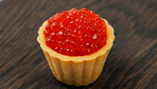 Икра нерки лососевая зернистая соленая ст/б охл., 200 г