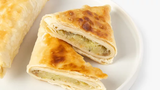 Конвертики с&nbsp;квашеной капустой, постные