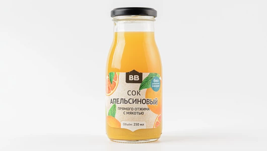 Сок апельсиновый прямого отжима