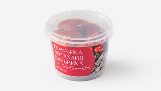 Голубика, питахайя, клубника