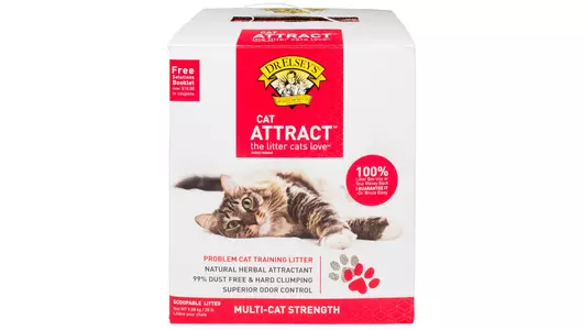 Наполнитель 9,08кг DR.ELSEY`S Cat Attract (приучение к лотку)