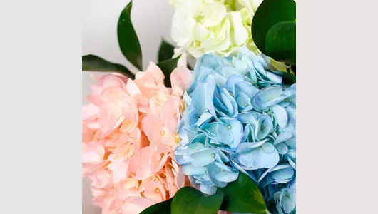 Авторский букет «Летняя свежесть» из&nbsp;гортензий FMART by flowwow