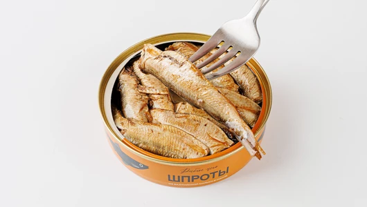 Шпроты в масле из балтийской кильки, 160 г
