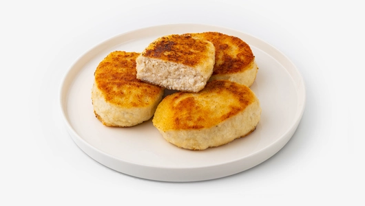 Котлеты из цыпленка-бройлера с сыром моцарелла, зам.