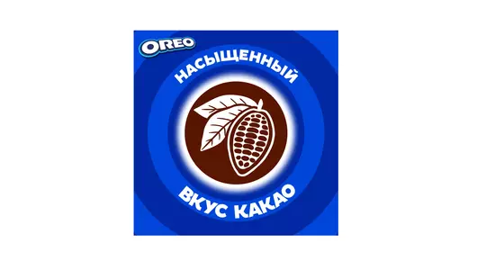 Печенье Oreo с какао и начинкой с ванильным вкусом 95 г