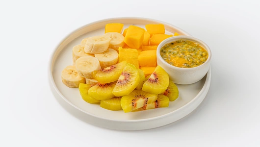 Фруктовый микс (манго, банан, киви, маракуйя), 300 г