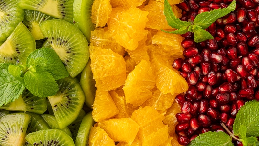 Фруктовый микс (гранат, апельсин, киви)
