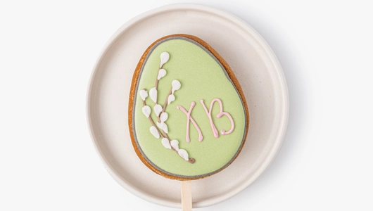 Пряник имбирный "Светлая Пасха" на&nbsp;палочке, 1 шт.