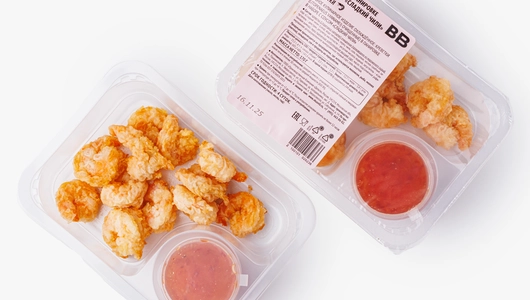 Креветки в панировке с соусом "Сладкий Чили"