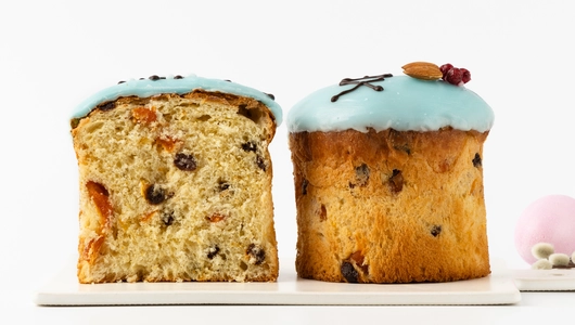 Кулич "Верба" с&nbsp;изюмом и&nbsp;курагой, дрожжевой