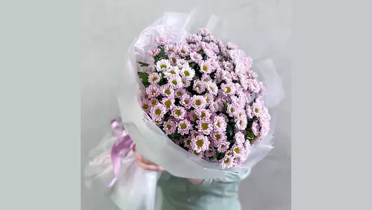 Букет 15 ромашковых сантини FMART by flowwow