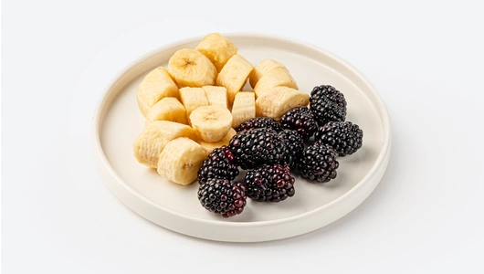 Фруктовый микс (банан, ежевика), 220 г