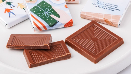 Шоколад молочный "Что такое Новый год"