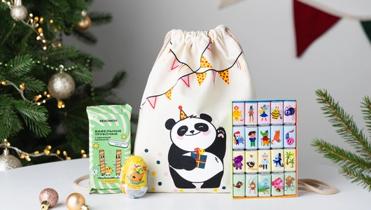 Набор "Новогодний мешочек" средний Набор "Новогодний мешочек" средний