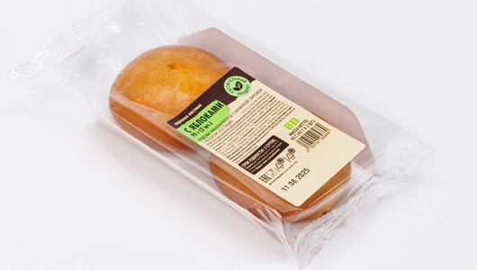 Пирожки постные с яблоками, 90 г, (2 шт)