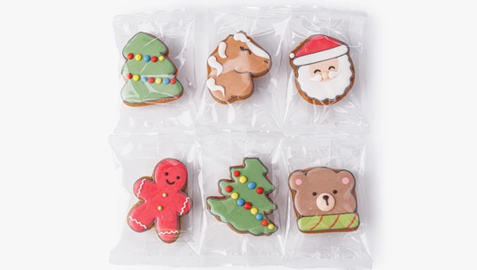 Пряник-мини имбирный "С новым годом", кафе