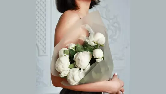 Букет пионов Дюшес 7шт