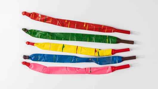 Набор летающих шаров "Сдувайки" с клапаном, 15 шт