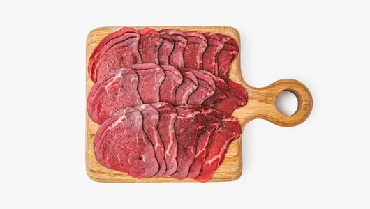 Говядина сырокопченая, категории А