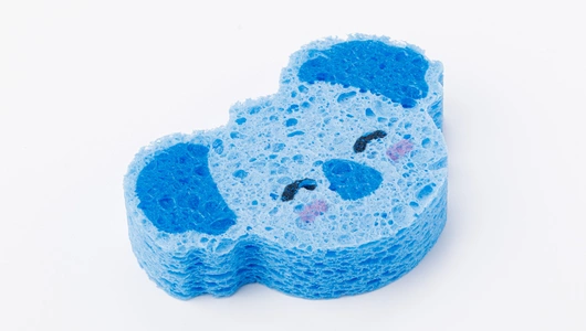 Губка для купания, растущая в воде, в ассортименте