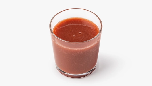 Смузи "Яблоко-клубника-базилик" с&nbsp;сиропом топинамбура, 250 мл