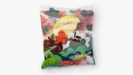 Яблоки свежие резаные