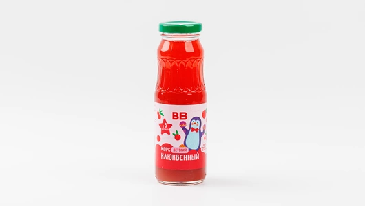 Морс детский клюквенный, 250 мл