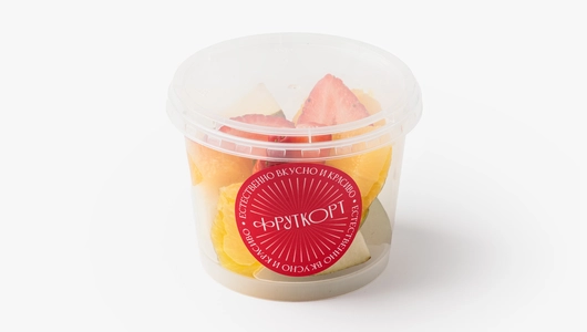 Фруктовый микс (груша, апельсин, клубника), 160 г