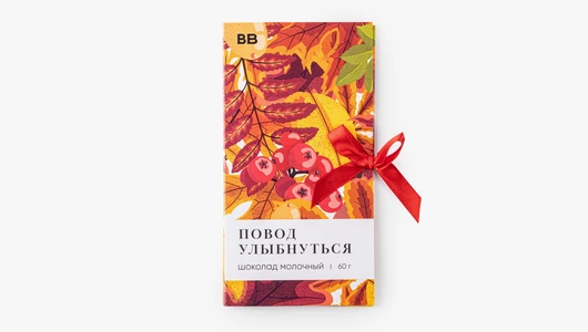 Шоколад молочный "Повод улыбнуться"