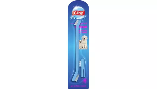 Зубная щетка+ массажер для десен Cliny