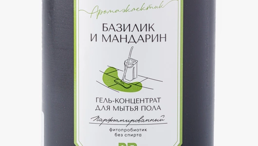Гель-концентрат для мытья пола парфюмированный "Базилик и мандарин"